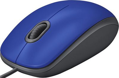 Мышь Logitech M110 Silent (синий) - фото2