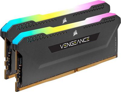 Оперативная память Corsair Vengeance RGB PRO SL 2x8GB DDR4 PC4-17000 CMH16GX4M2E3200C16 - фото3