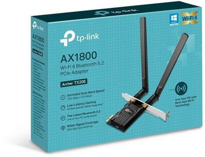 Wi-Fi/Bluetooth адаптер TP-Link Archer TX20E - фото2