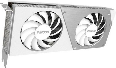 Видеокарта Inno3D GeForce RTX 4070 Twin X2 OC White N40702-126XX-183052V - фото