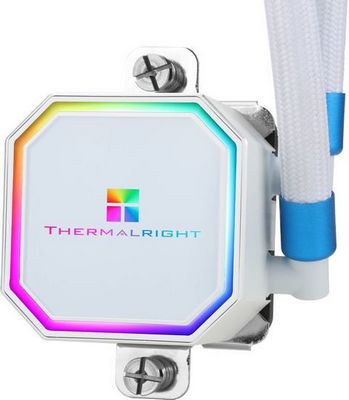 Кулер для процессора Thermalright Frozen Prism 360 ARGB (белый) - фото4