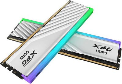 Оперативная память ADATA XPG Lancer Blade RGB 16ГБ DDR5 6400 МГц AX5U6400C3216G-SLABRWH - фото3