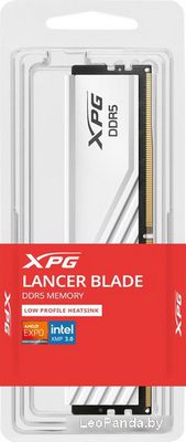 Оперативная память ADATA XPG Lancer Blade 16ГБ DDR5 5600 МГц AX5U5600C4616G-SLABWH - фото3