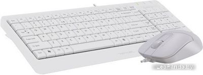 Клавиатура + мышь A4Tech Fstyler F1512 (белый) - фото2