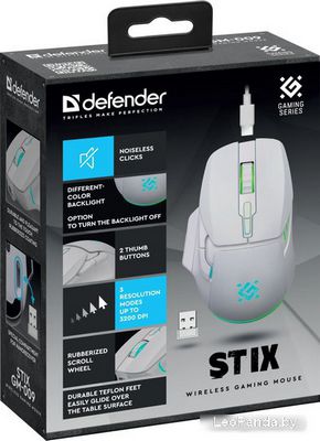 Игровая мышь Defender Stix GM-009 - фото4