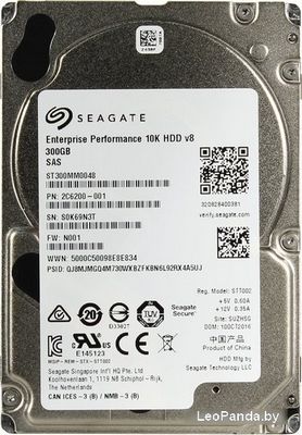 Жесткий диск Seagate Enterprise Performance 10K v.8 300GB [ST300MM0048] - фото